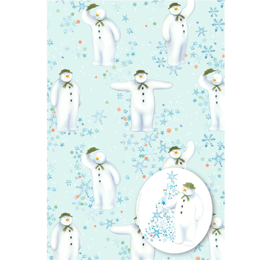 The Snowman Wrapping Paper & Gift Tag image number 1