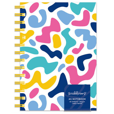 A5 Aligned Wiro Notebook image number 1