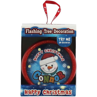 Flashing Christmas Bauble - Connor image number 1