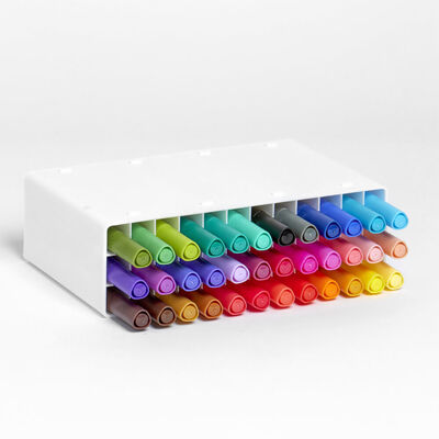 Happy Colours Twin Markers: Pack of 36 image number 2