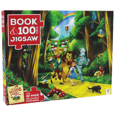 Book and 100 Piece Jigsaw Puzzles Bundle image number 4