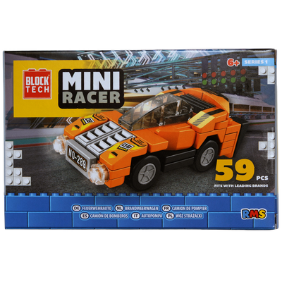 Block Tech Mini Racers: Assorted image number 6