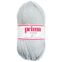 Prima DK Acrylic Wool: Dove Grey Yarn 100g