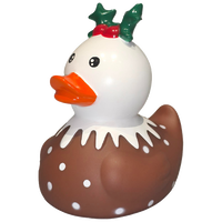 Festive Christmas Pudding Duck