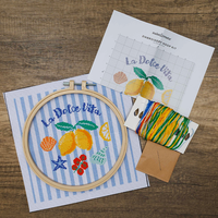 Cross Stitch Kit: La Dolce Vita