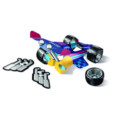 Geomag Wheels: Team Rush Magnetic Construction Set image number 2