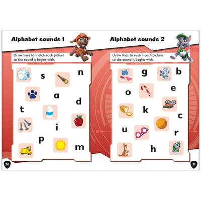 Paw Patrol First Phonics Activity Book image number 2
