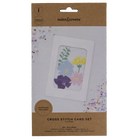 Wildflower Cross Stitch Card Set image number 1