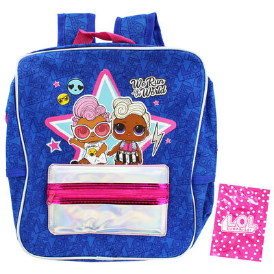 LOL Surprise Holographic Blue Backpack image number 2