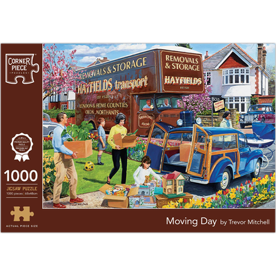 Moving Day 1000 Piece Jigsaw Puzzle image number 1