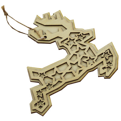 Colour Your Own 3D Reindeer image number 2