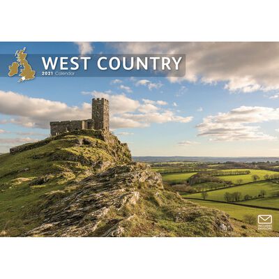 West Country A4 Calendar 2021 image number 1