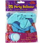Blue Party Balloons - Pack Of 25 image number 1