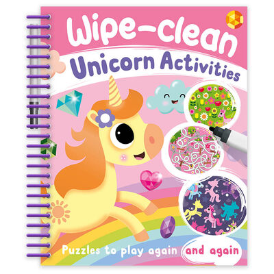Wipe-Clean Unicorn Activities image number 1