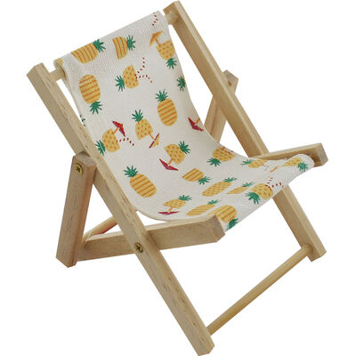 Deck Chair Mobile Phone Holder - Assorted image number 1