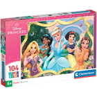 Disney Princesses 104 Piece Jigsaw Puzzle image number 1