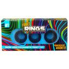 Magnetic Fidget Rings: Pack of 3 Black image number 1