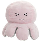 Large Reversible Squid Plush Toy: Grey & Pink image number 3