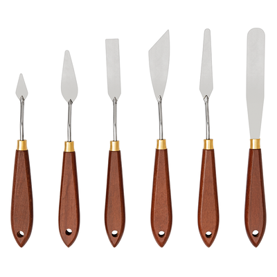 Liquitex Basics Metal Painting Knifes: Pack of 6 image number 2