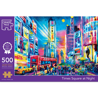 Times Square at Night 500 Piece Jigsaw Puzzle
