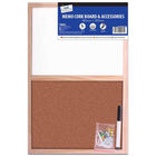 Memo & Cork Board With Accessories: 45cm x 30cm image number 1