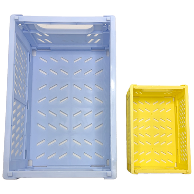 Foldable Storage Crate: Pack of 2 image number 2