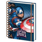 A5 Wiro Captain America Notebook image number 1