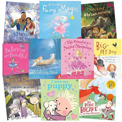 Princess and Ballerinas: 10 Kids Picture Books Bundle image number 1
