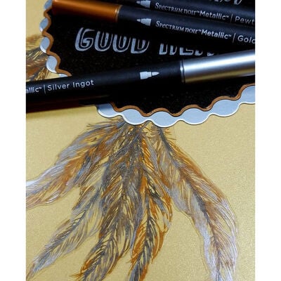 Spectrum Noir 6 Metallic Markers: Precious Metals image number 4