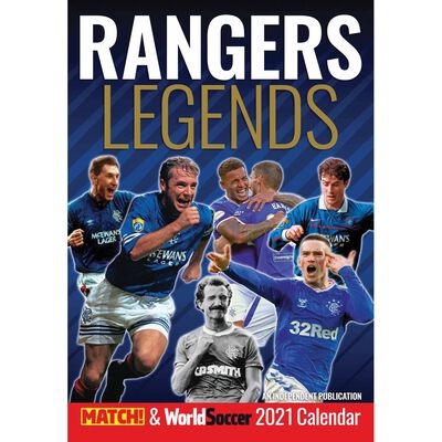 Rangers Legends FC A3 Unofficial Calendar 2021 image number 1