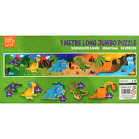 Dinosaur Land 1 Metre Jumbo 52 Piece Jigsaw Puzzle