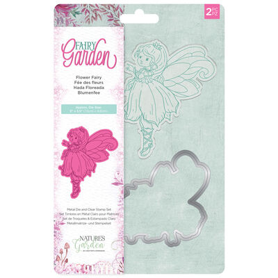 Natures Garden Fairy Garden Stamp and Die - Flower Fairy image number 1