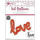 28 Inch Love Air-Filled Foil Balloon image number 2