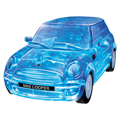 Mini Cooper Clear 64 Piece 3D Jigsaw Puzzle image number 1