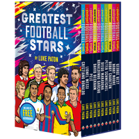 Greatest Football Stars: 10 Book Set
