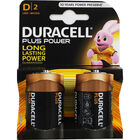 Duracell Plus Power D Batteries - Pack of 2 image number 1