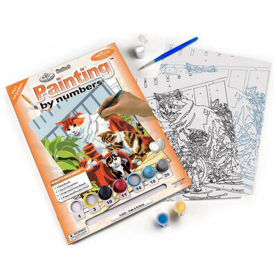 Junior Painting By Numbers: Cats and Kittens image number 1