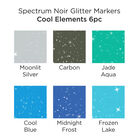 Spectrum Noir Glitter Markers: Cool Elements image number 3