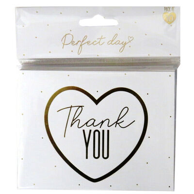 Wedding Thank You Cards: Pack of 10 image number 1
