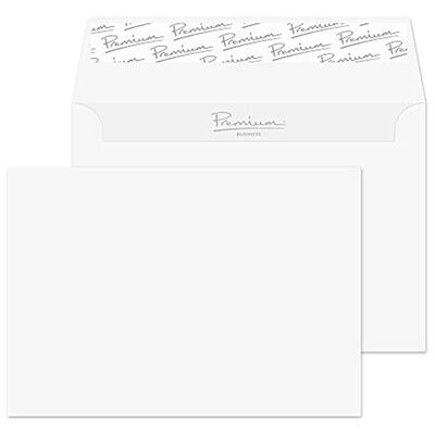 C6 Ice White Wove Envelopes: Pack of 50 image number 1