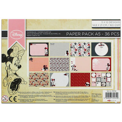Disney Minnie Mouse A5 Paper Pack image number 2