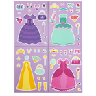 PlayWorks PlayVille Dress Up Princess Magnetic Tin image number 4