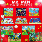 Mr Men 10-in-1 Jigsaw Puzzle Pack image number 2
