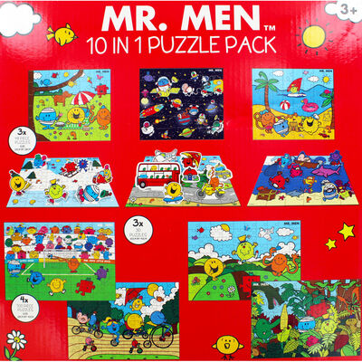 Mr Men 10-in-1 Jigsaw Puzzle Pack image number 2