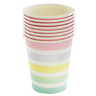 8 Pastel Striped Party Cups image number 1