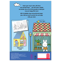 Happy Town Colour & Build Activity Book