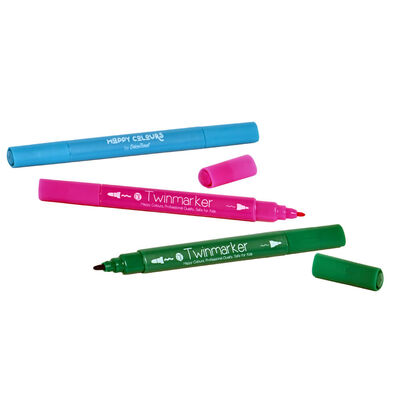 Happy Colours Twin Markers: Pack of 36 image number 3