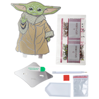 Grogu Crystal Art Mirror Buddies Kit