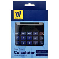 Works Essentials Dual Powered Calculator