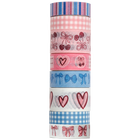 Cherry Love Washi Tape: Pack of 8 image number 1